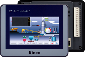 Màn hình cảm ứng HMI 4.3 inch tích hợp PLC Kinco MK043E-20DT