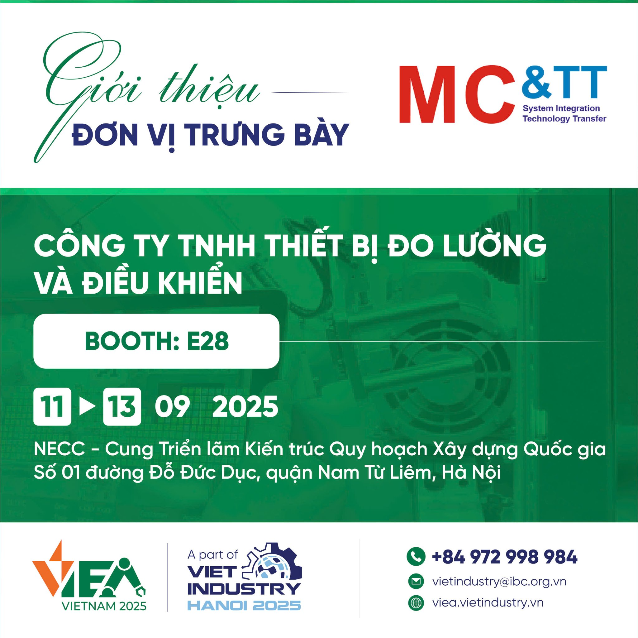 Kinco Việt Nam tham dự Triển lãm Công Nghiệp Quốc tế – Viet Industry 2025 tại Hà Nội