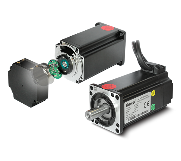 Động cơ DC Servo 1500W with brake Kinco SMC130D-0150-30ABK-4DKR