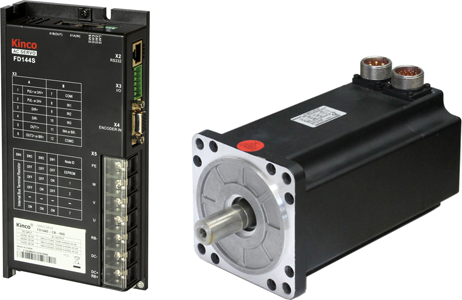 Động cơ Servo DC tích hợp bộ điều khiển 1260W Kinco FD144S-13-H11D-ABK-DKR